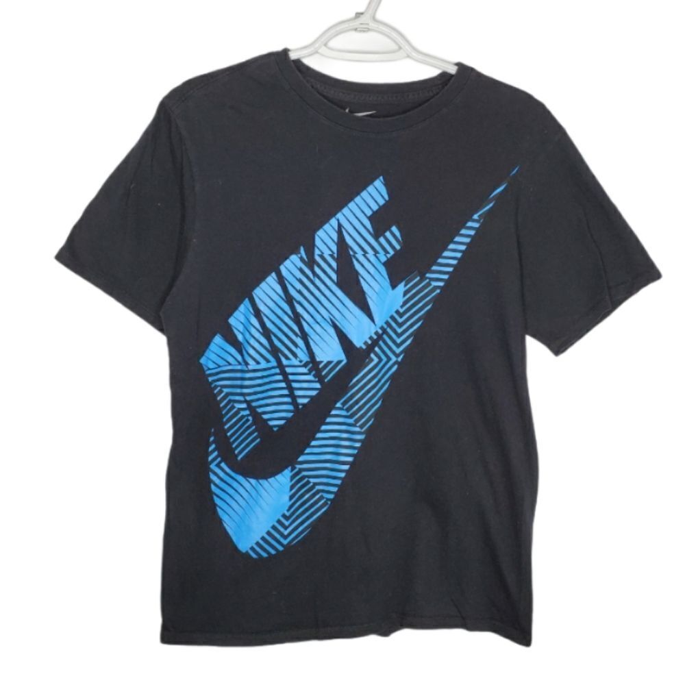 NIKE black t-shirt‎ athletic cut swoosh short sleeve tee unisex M